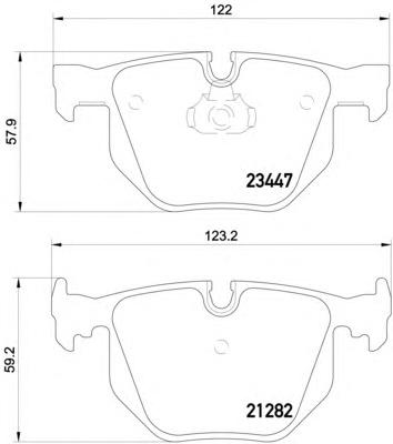 Комплект тормозных колодок, дисковый тормоз TEXTAR