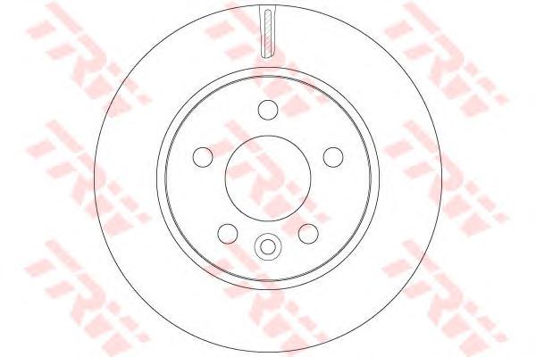 Тормозной диск TRW