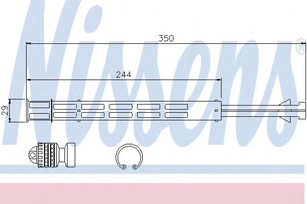 Осушитель, кондиционер NISSENS