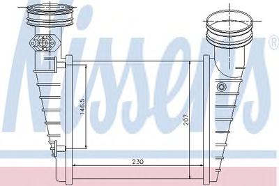 Интеркулер NISSENS 96731