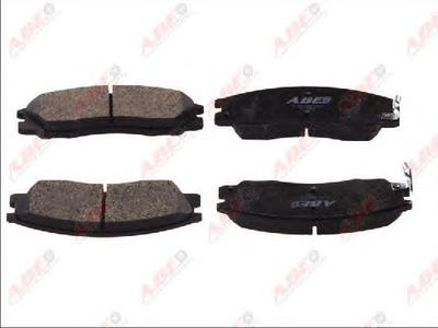 Комплект тормозных колодок, дисковый тормоз ABE C10512ABE