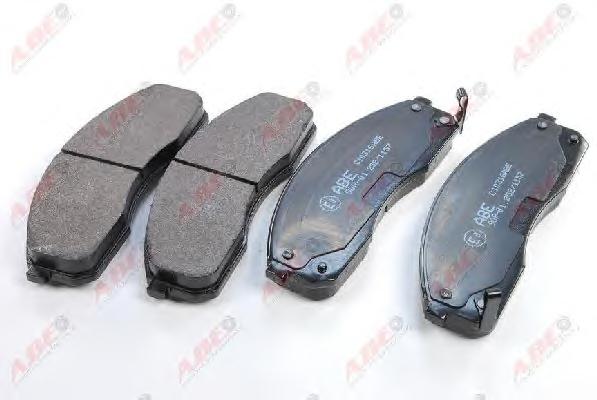 Комплект тормозных колодок, дисковый тормоз ABE