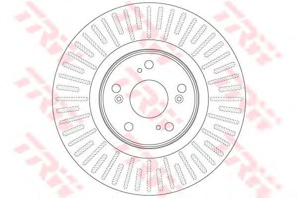 Тормозной диск TRW