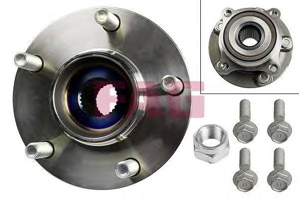 Комплект подшипника ступицы колеса FAG