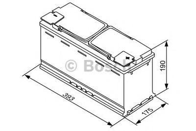 Аккумулятор BOSCH 0 092 S5A 150