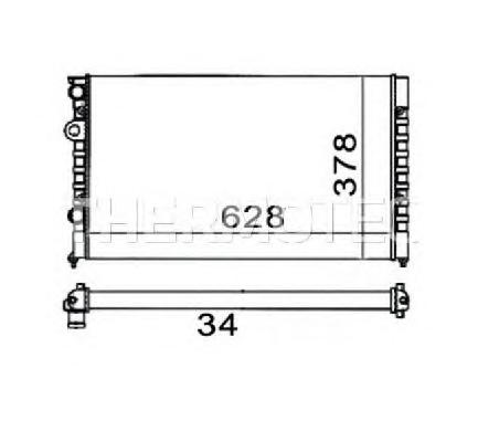 Радиатор охлаждения THERMOTEC