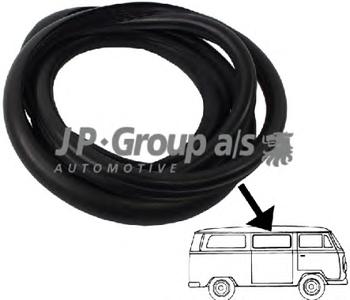 Прокладка, боковое стекло JP GROUP 8186101300