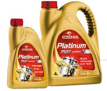 Масло моторное ORLEN PLATINUM MAX V 5W30 4л