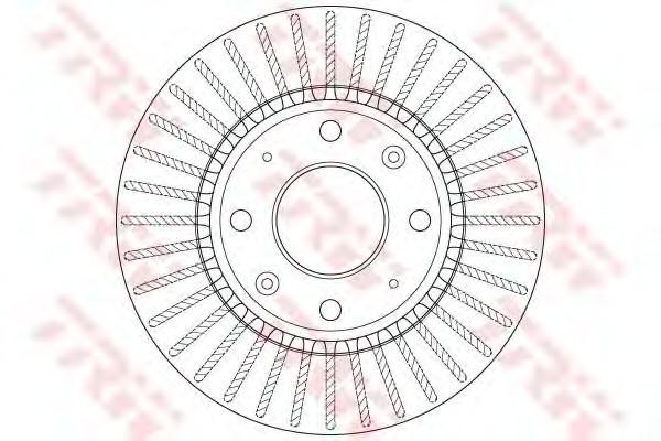 Тормозной диск TRW