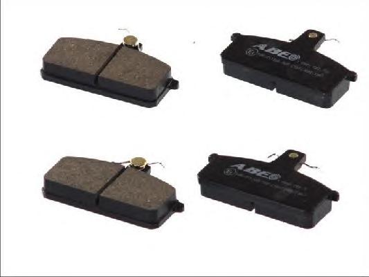 Комплект тормозных колодок, дисковый тормоз ABE