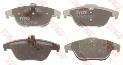 Комплект тормозных колодок, дисковый тормоз TRW