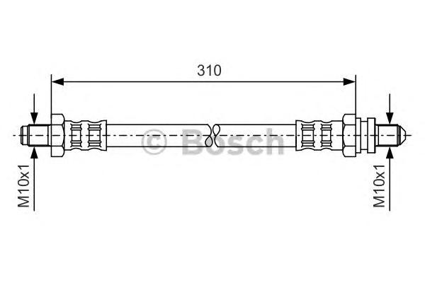 Тормозной шланг BOSCH