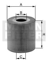 Масляный фильтр MANN-FILTER HU 6011 Z