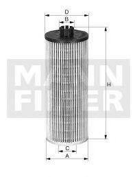 Масляный фильтр MANN-FILTER HU 6015 Z KIT