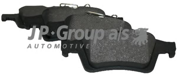 Комплект тормозных колодок, дисковый тормоз JP GROUP