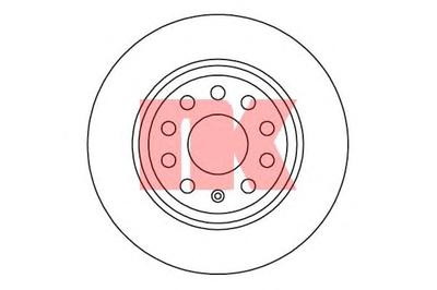 Тормозной диск NK 2047133