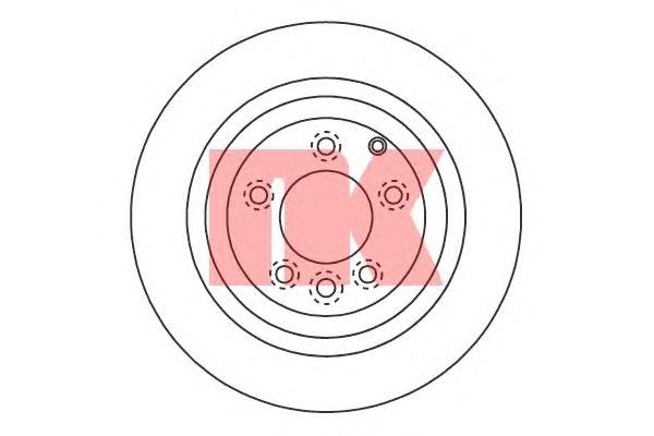 Тормозной диск NK