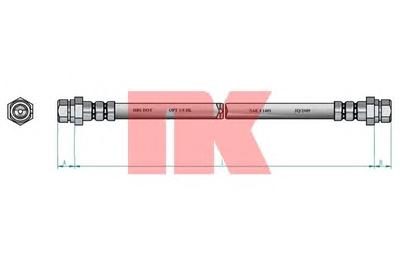 Тормозной шланг NK 8547103