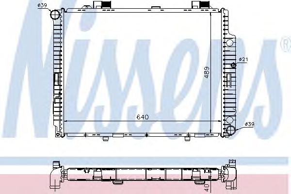 Радиатор охлаждения NISSENS