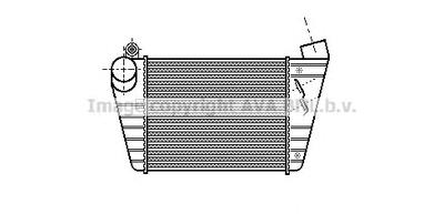 Интеркулер AVA QUALITY COOLING AI4172