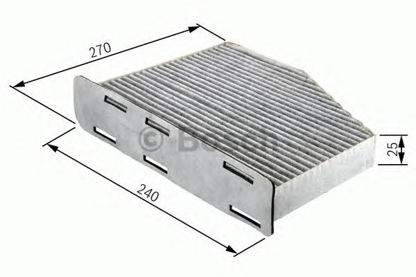 Фильтр салона BOSCH