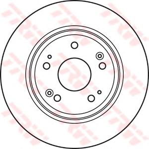 Тормозной диск TRW