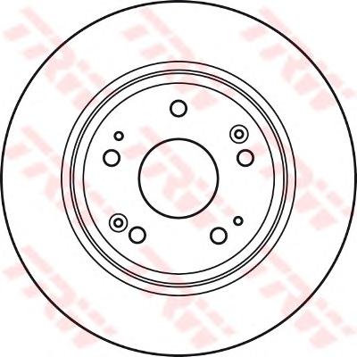 Тормозной диск TRW