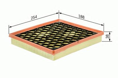 Воздушный фильтр BOSCH 1457433338