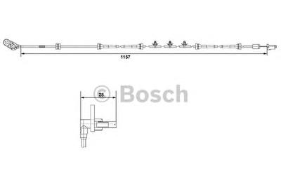 Датчик АБС BOSCH 0265007463