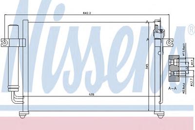 Конденсатор, кондиционер NISSENS 94646
