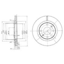 Тормозной диск DELPHI BG2387