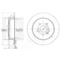 Тормозной диск DELPHI BG3691