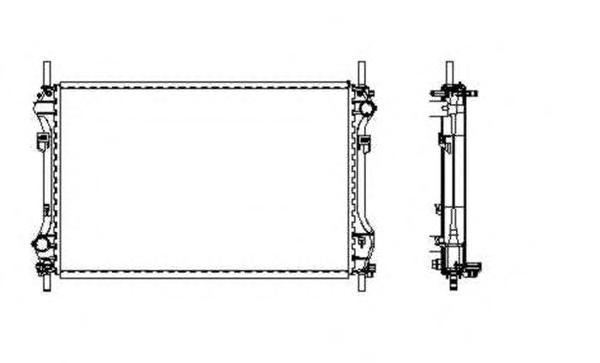 Радиатор охлаждения NRF