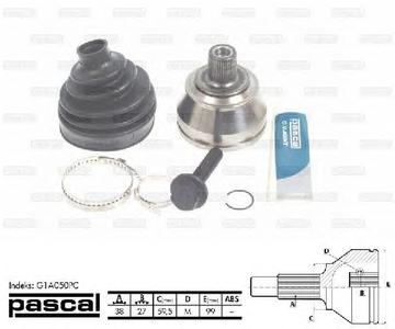 ШРУС PASCAL G1A050PC