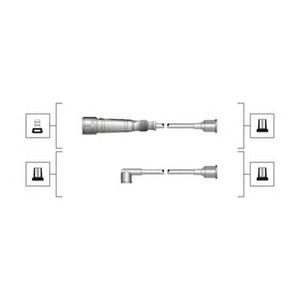 Комплект проводов зажигания MAGNETI MARELLI 941319170103