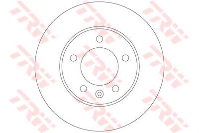 Тормозной диск TRW DF6120