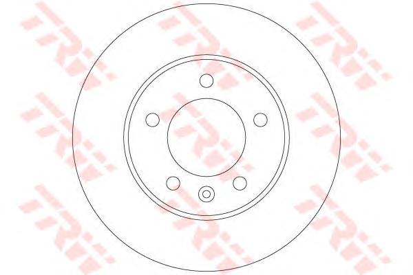 Тормозной диск TRW