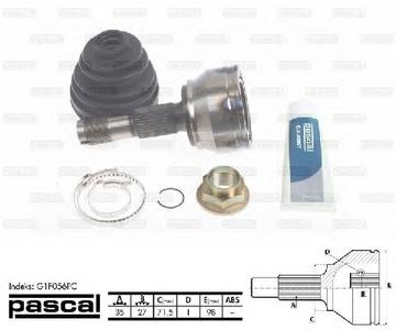 ШРУС PASCAL G1F056PC
