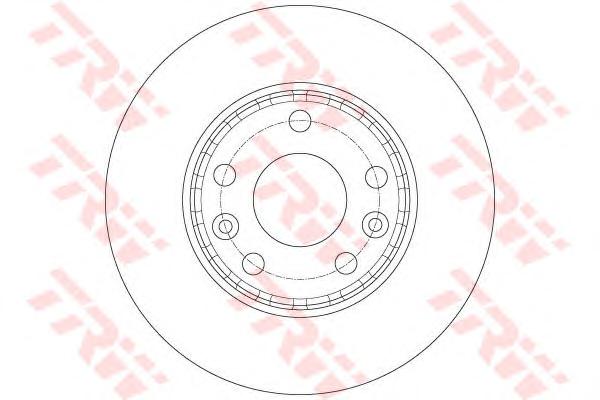 Тормозной диск TRW