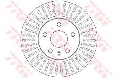 Тормозной диск TRW