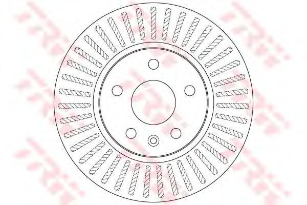 Тормозной диск TRW