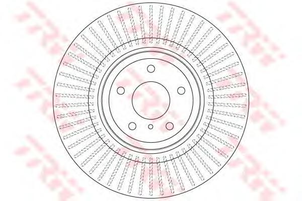 Тормозной диск TRW