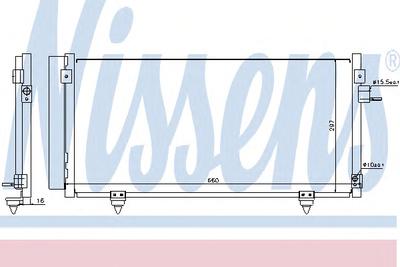 Конденсатор, кондиционер NISSENS 940257