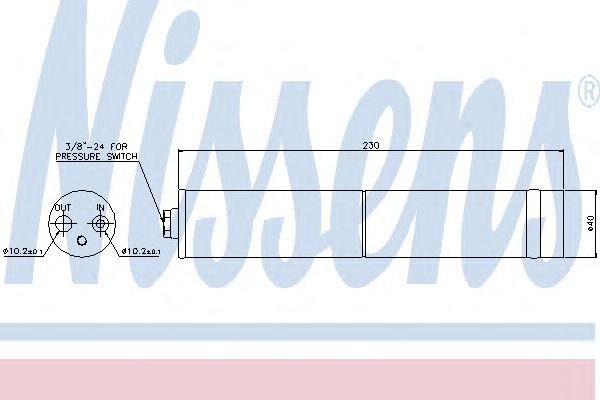 Осушитель, кондиционер NISSENS