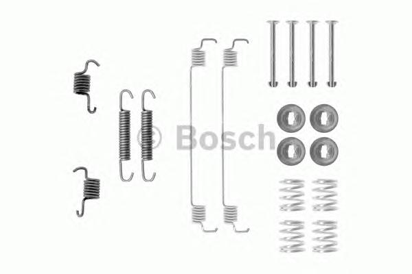 Комплектующие, тормозная колодка BOSCH