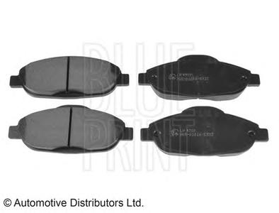 Комплект тормозных колодок, дисковый тормоз BLUE PRINT ADP154204