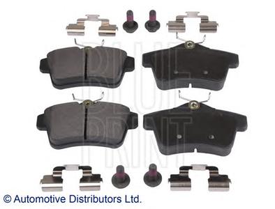 Комплект тормозных колодок, дисковый тормоз BLUE PRINT ADP154207