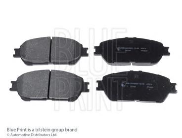 Комплект тормозных колодок, дисковый тормоз BLUE PRINT