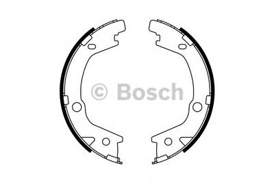 Комплект тормозных колодок BOSCH 0986487770