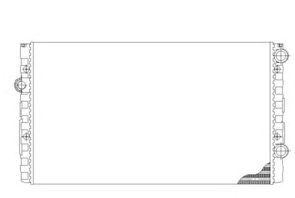 Радиатор охлаждения NRF